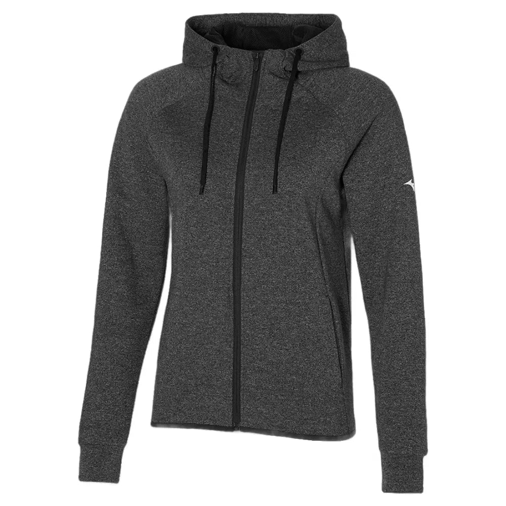 Mizuno Womens RB Sweat Hoodie - Black