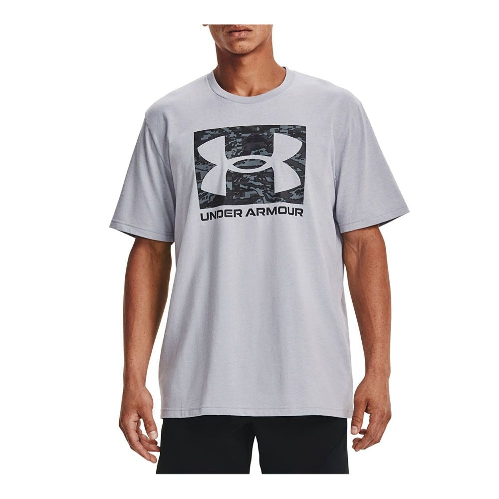 Under Armour Mens Camo Boxed Logo T-shirt