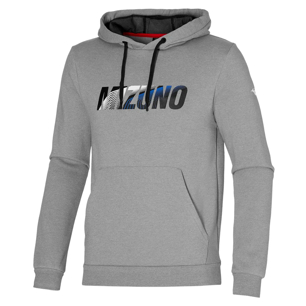 Mizuno Mens Hoodie - Grey