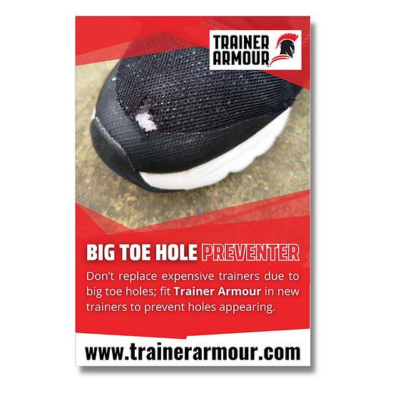 Trainer Armour Big Toe Hole Preventer