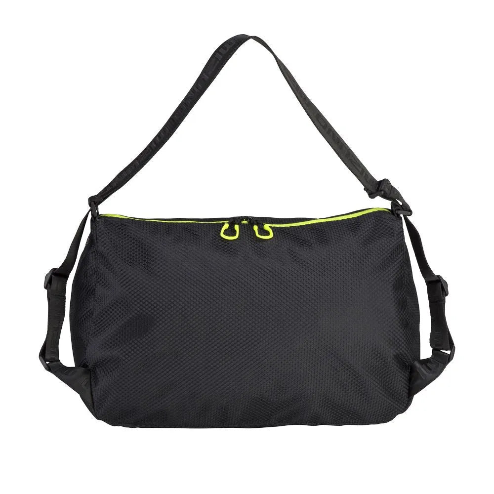 Mizuno Mesh Holdall 30 Black/Yellow 