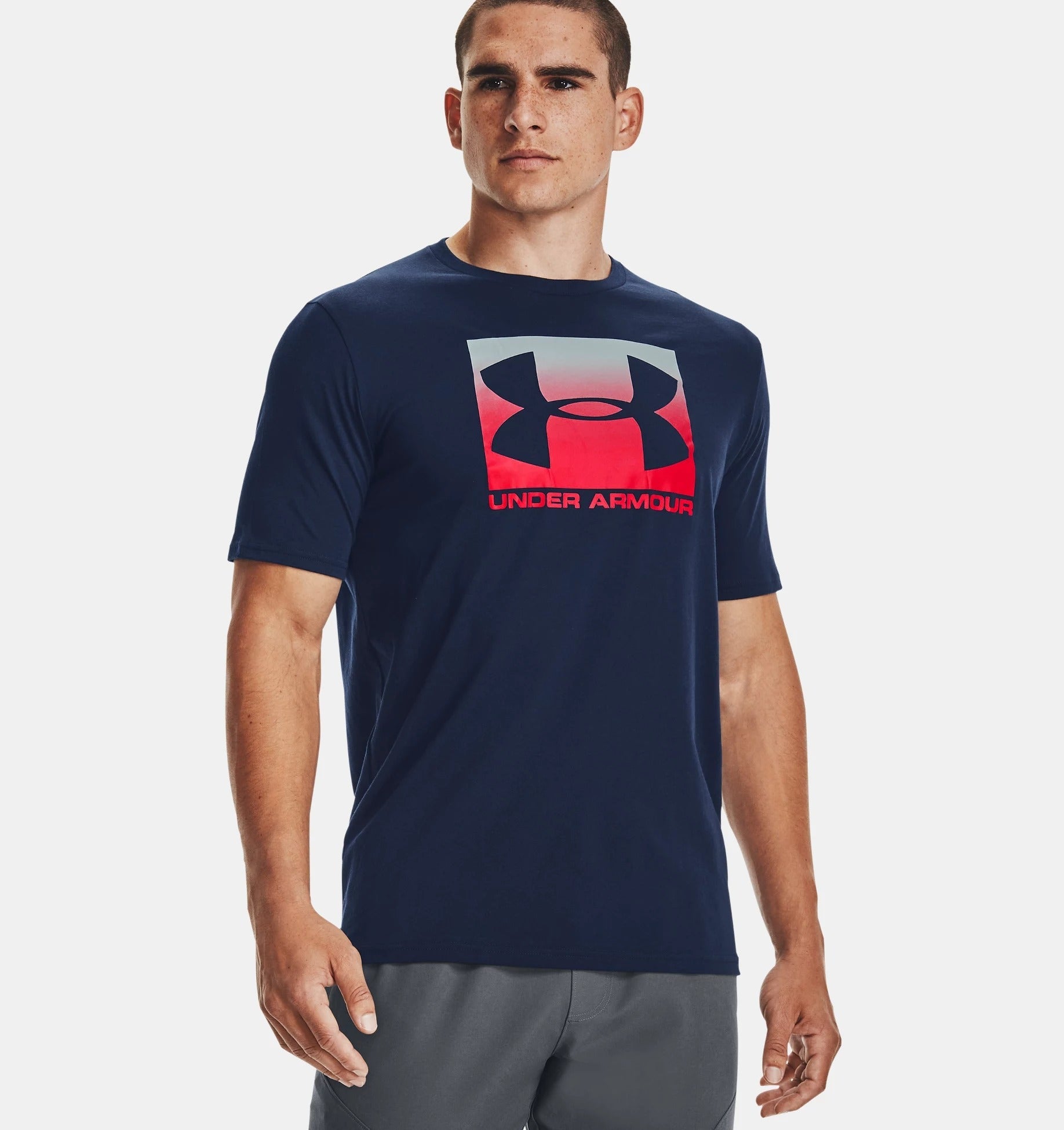 Under Armour Adults Boxed Sportstyle Tee