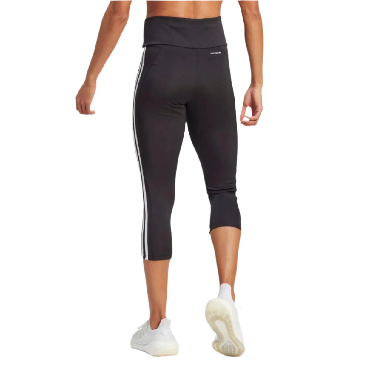 adidas Womens Designed To Move High-Rise 3-Stripes ¾ Sport Leggings