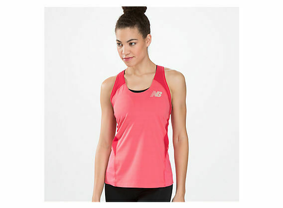 New Balance Women Boylston Watermelon Signlet